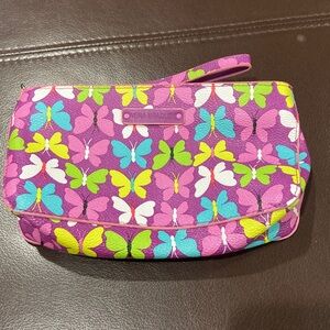 Vera Bradley Multicolor Butterfly Wristlet